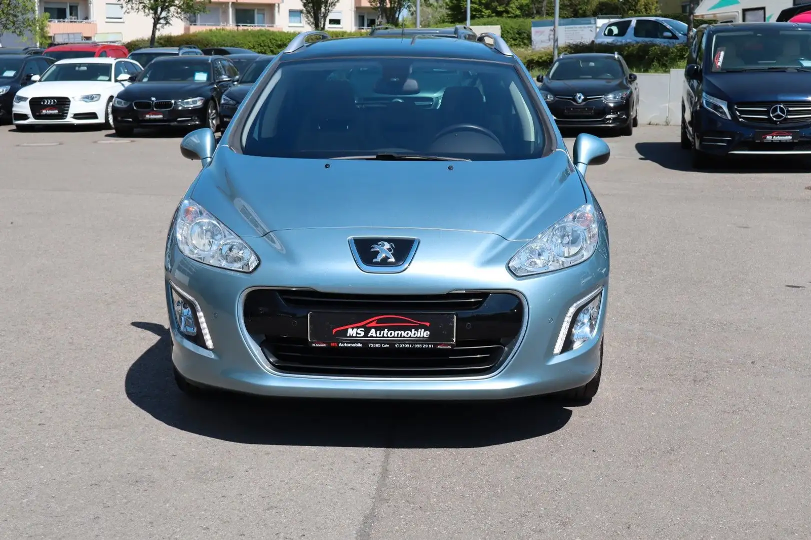 Peugeot 308 SW Allure 120 VTi Pano_1.Hand + Scheckheft Blau - 2