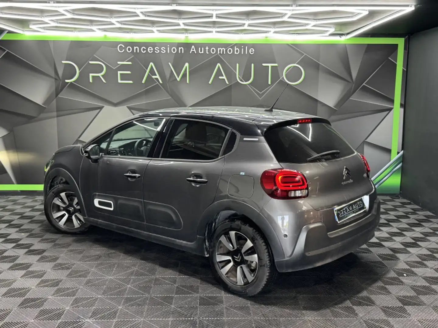 Citroen C3 1.2 PURETECH 110CH S\u0026S SHINE 120-123G TVA REC Gris - 2