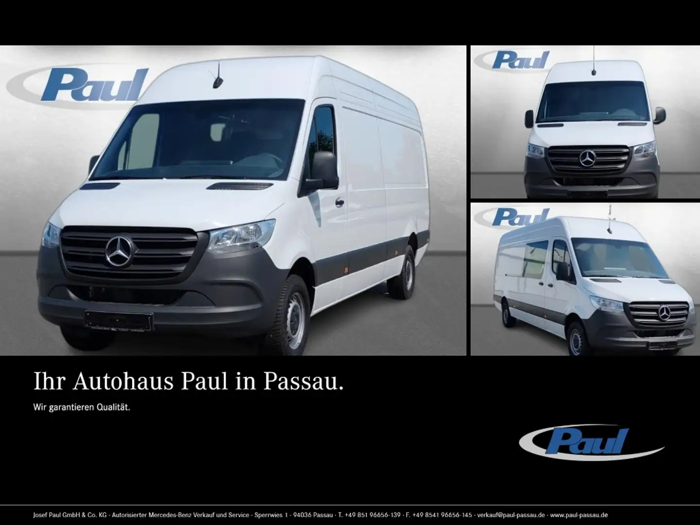 Mercedes-Benz Sprinter 315 CDI KA L3 Klima+DAB+Radio Freisprech Weiß - 1