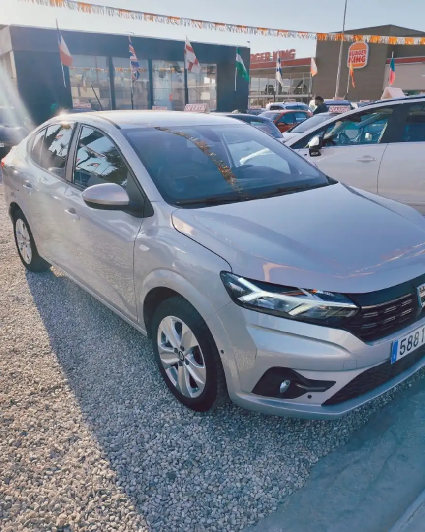 Dacia Logan Berlina Manual de 5 Puertas Plateado - 2