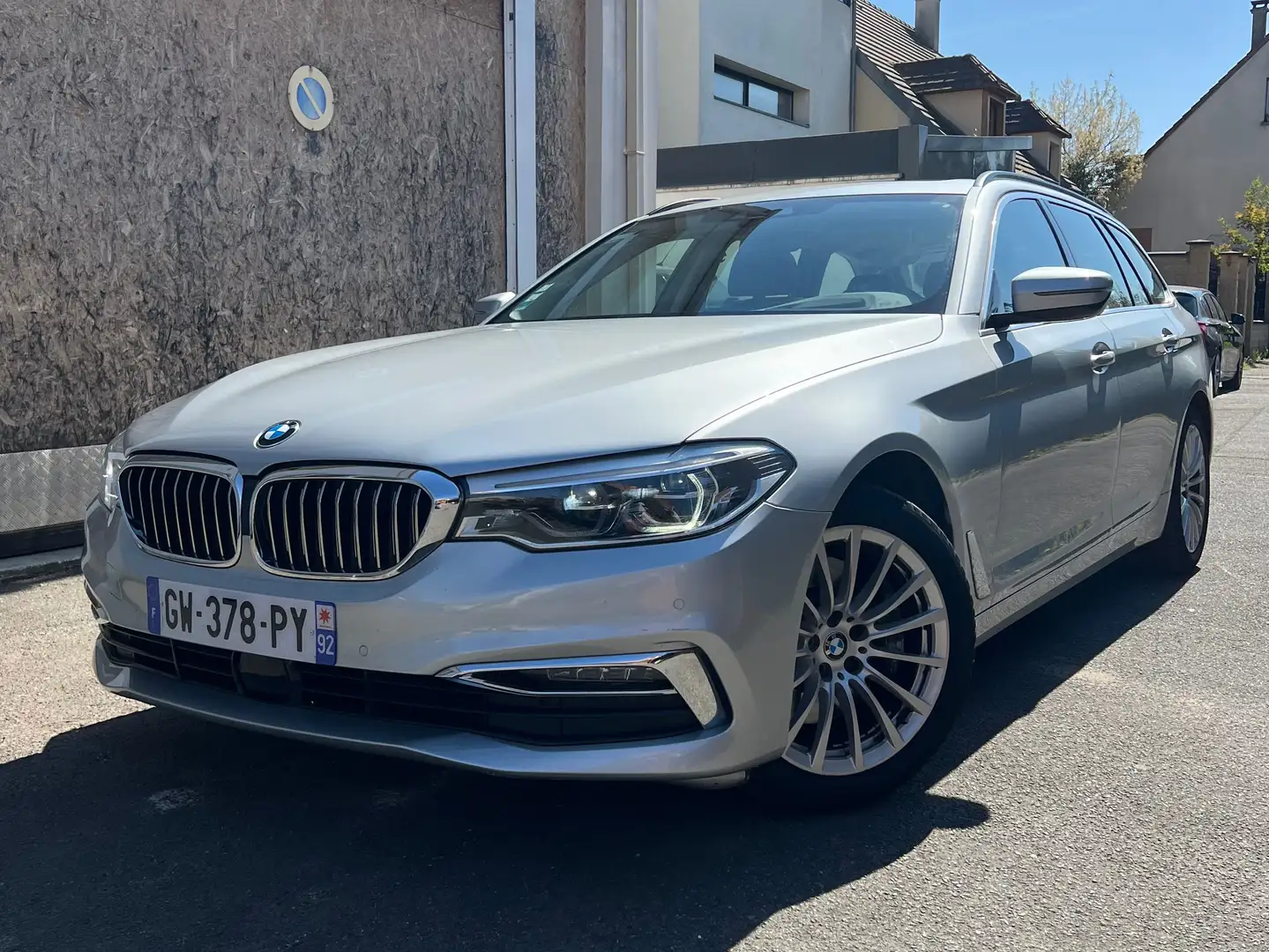 BMW 530 Touring 530i 272ch 184g Sport Design A Gris - 1