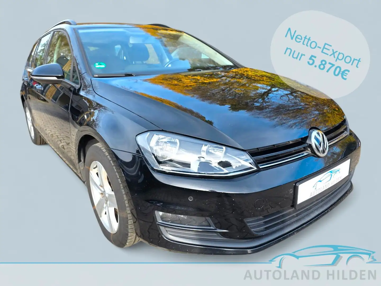 Volkswagen Golf VII Variant Comfortline BMT/1 Hand Schwarz - 1