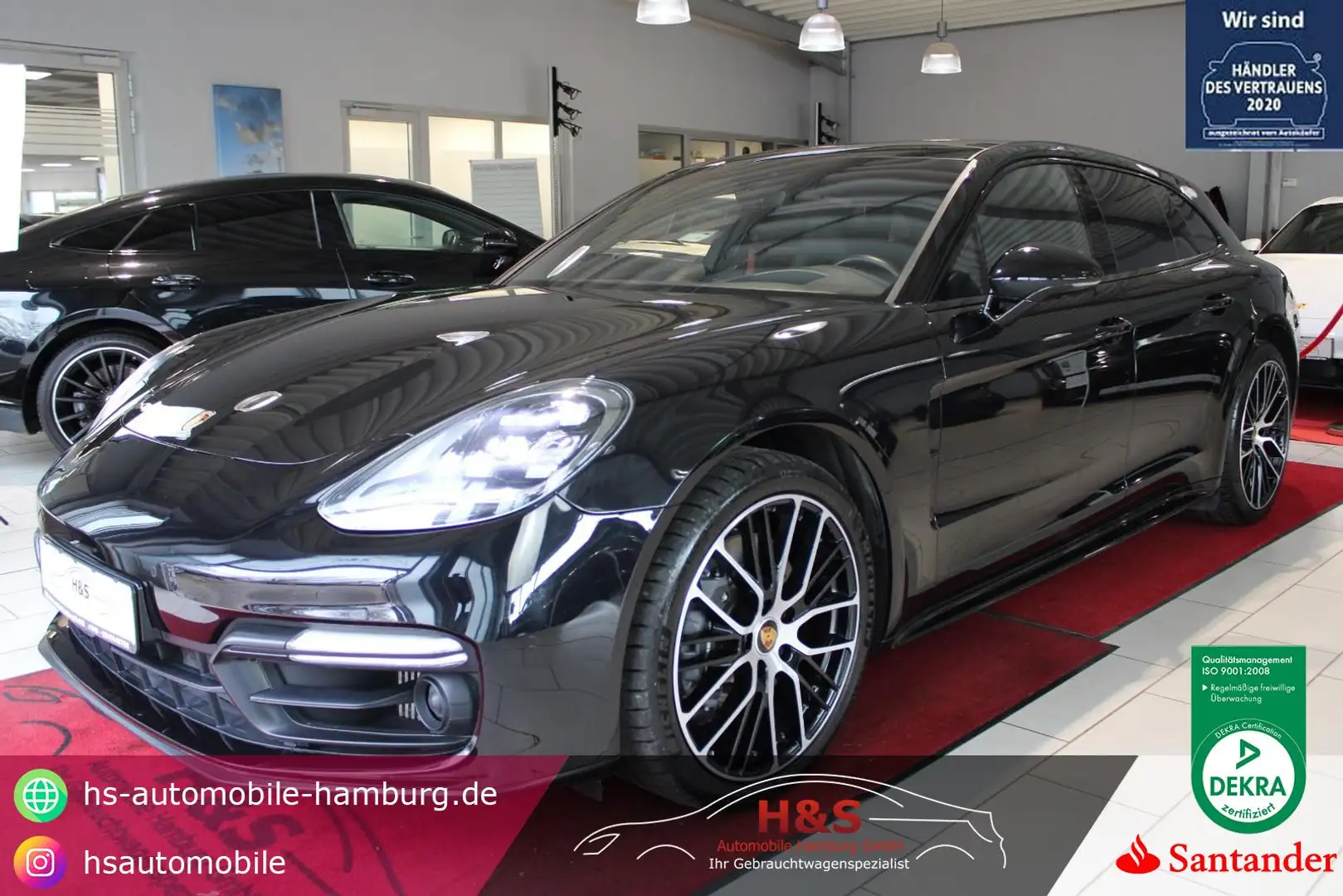 Porsche Panamera Sport Turismo 4 E-Hybrid Platinum Edition Czarny - 1