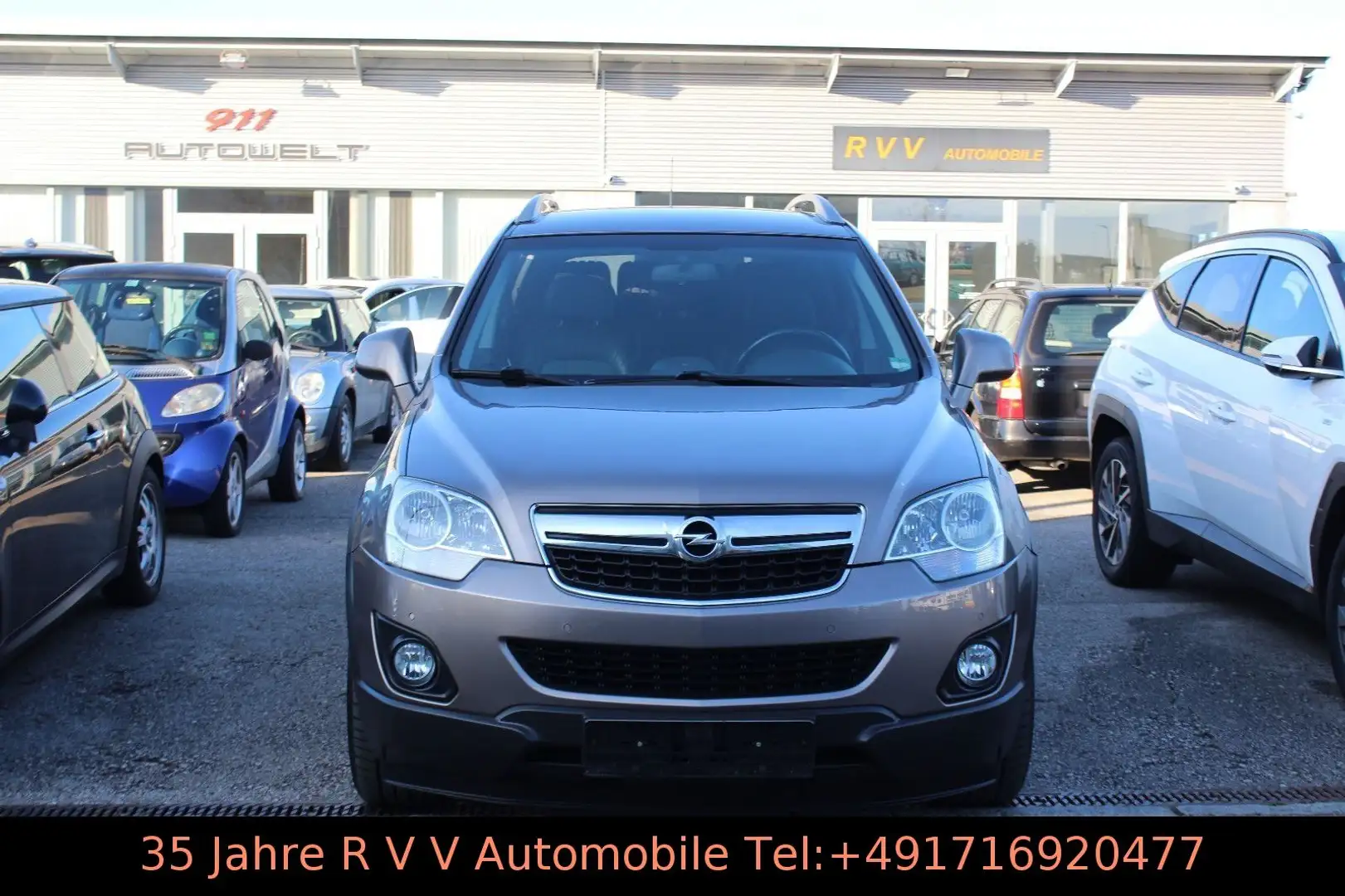 Opel Antara Design Edition 4x4, Scheckheftgepflegt, Brun - 2