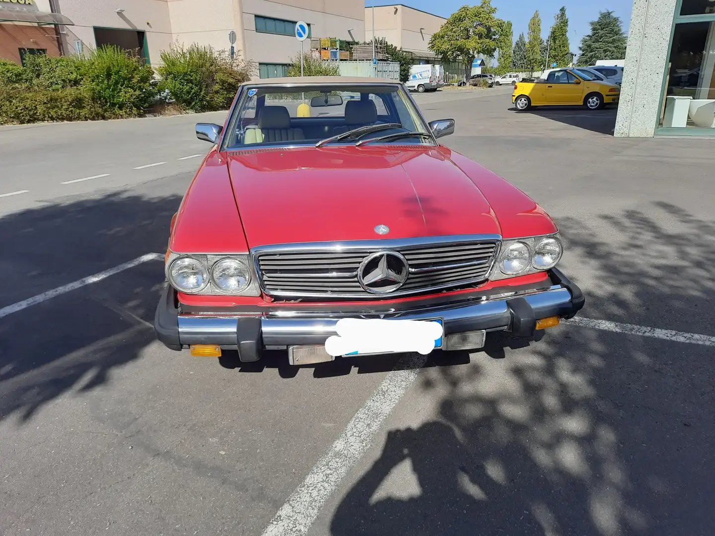 Mercedes-Benz 380 380 SEC coupe Rot - 1