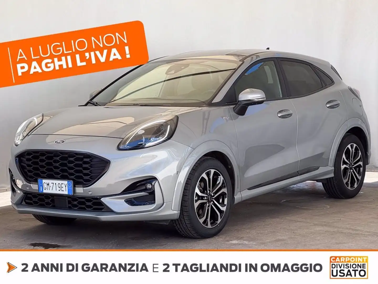 Ford Puma 1.0 ecoboost h st-line s&s 125cv Grigio - 1