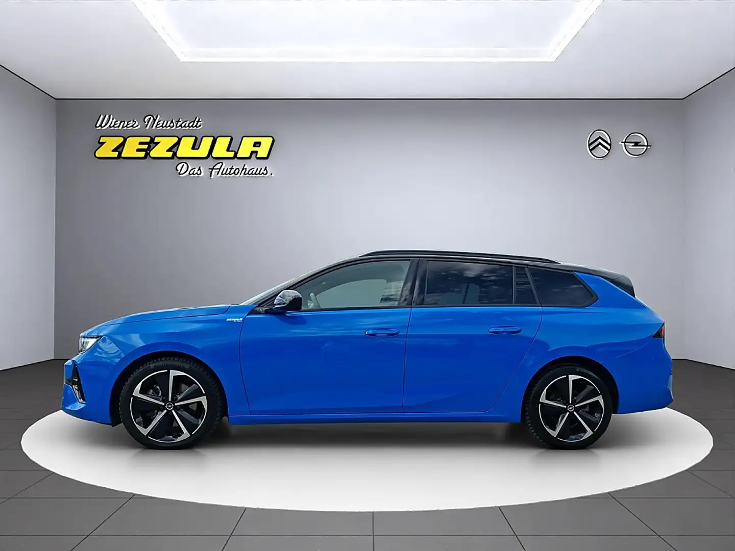 Opel Astra Kombi ST 1,5 CDTI GS Aut. Blau - 2