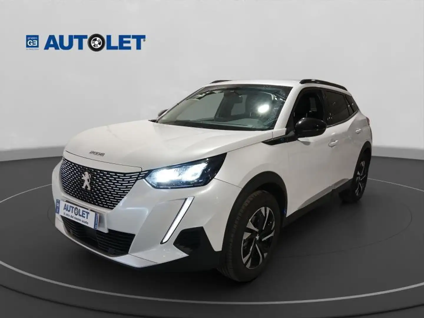 Peugeot 2008 e- - Motore Elettrico 136cv (100 kW) ALLURE Bianco - 1