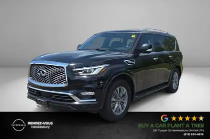 Black 2024 INFINITI QX80 SUV / Crossover All-Wheel Drive 7-Speed Automatic