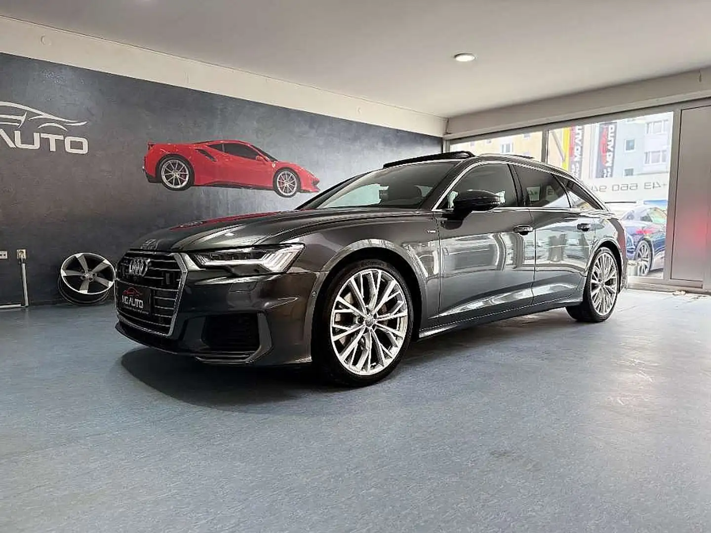 Audi A6 QUATTRO SPORT 3xS-LINE*AHK*PANO*360 KAMERA*MEMO... Grau - 1