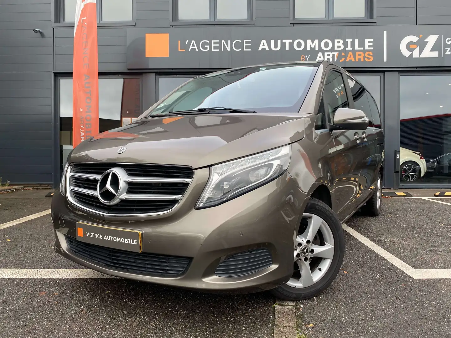 Mercedes-Benz V 220 Classe  Long  d 7G-TRONIC PLUS Noir - 2