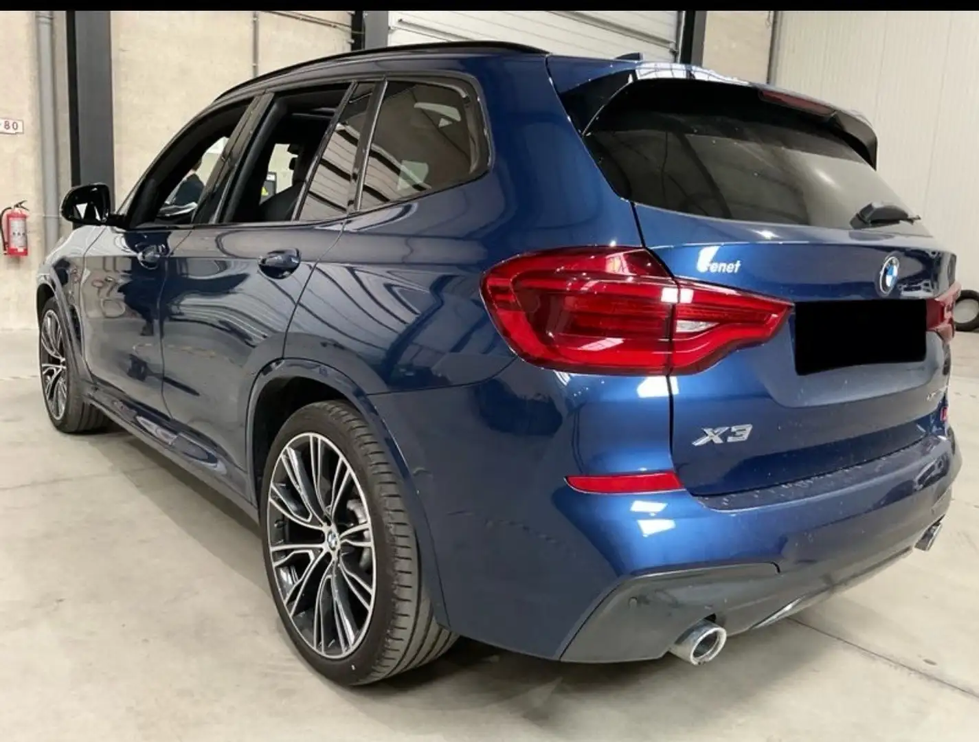 BMW X3 3.0 dAS 286CV PACK M X-DRIVE FULL FULL OPTIONS Bleu - 2