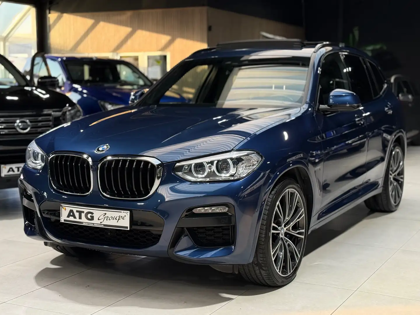 BMW X3 3.0 dAS 286CV PACK M X-DRIVE FULL FULL OPTIONS Bleu - 1
