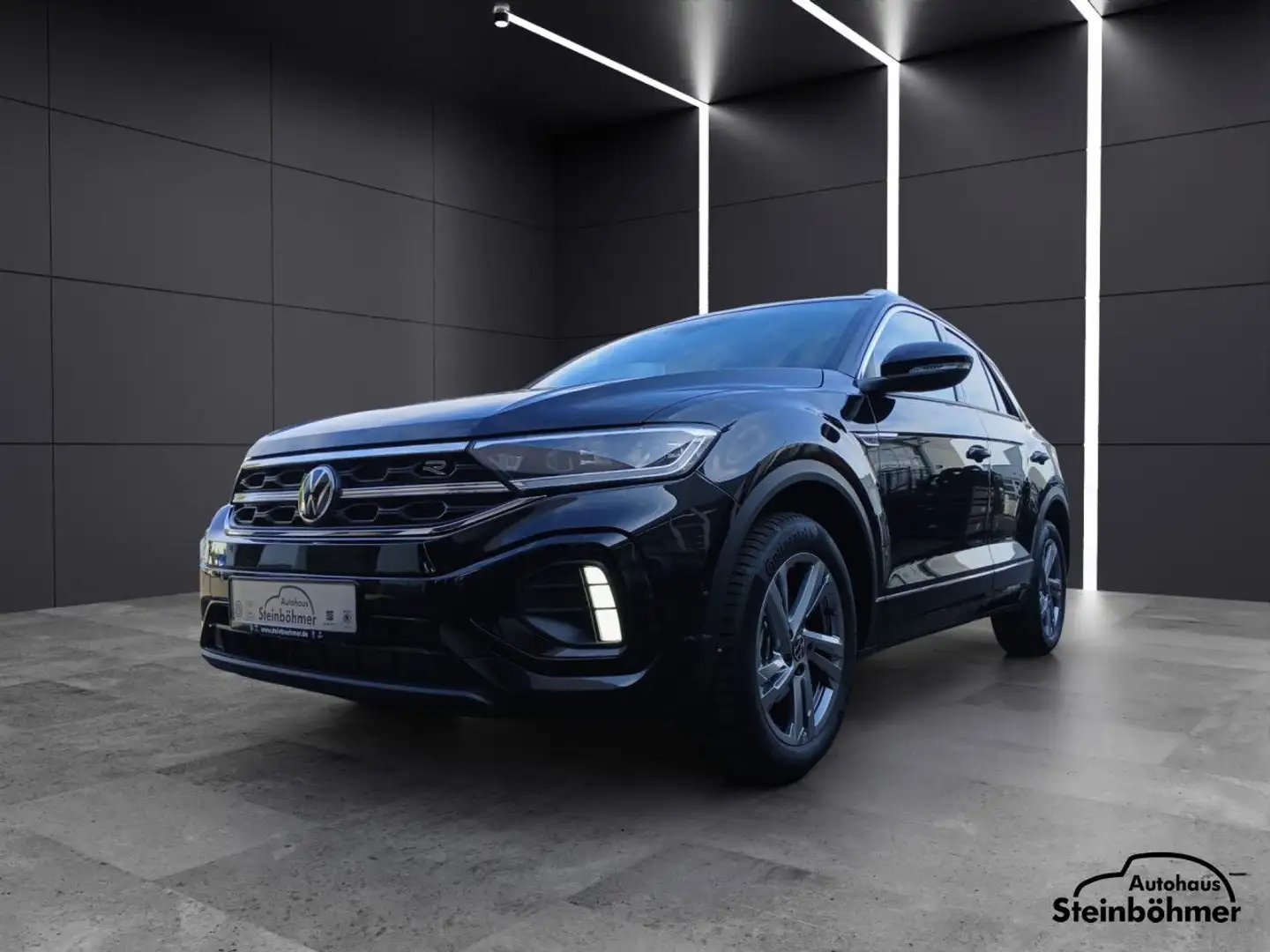 Volkswagen T-Roc R-Line 1.0 TSI BusinessPaket Navi RearView Schwarz - 2