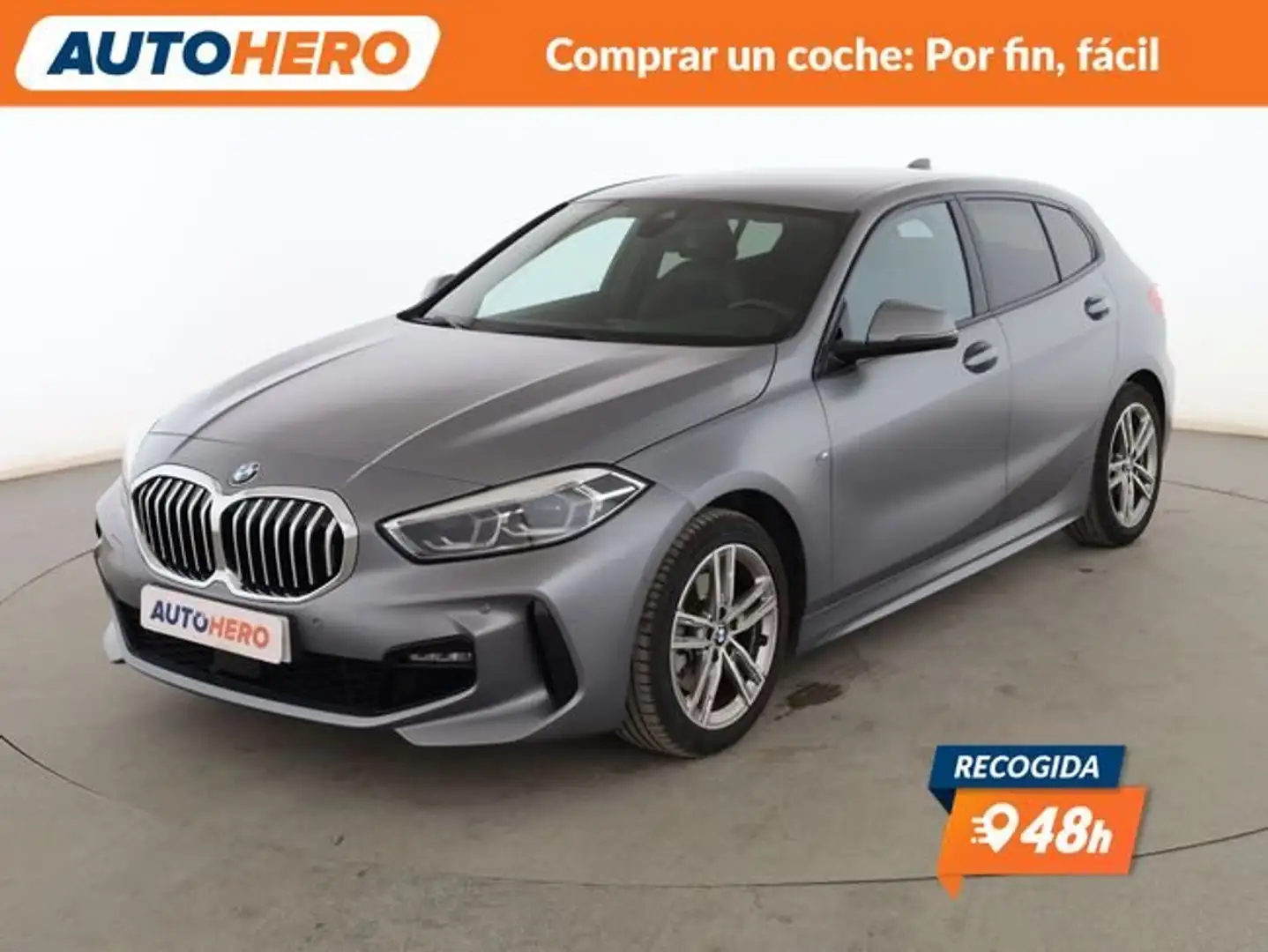 BMW 118 118dA M Sport Gris - 1