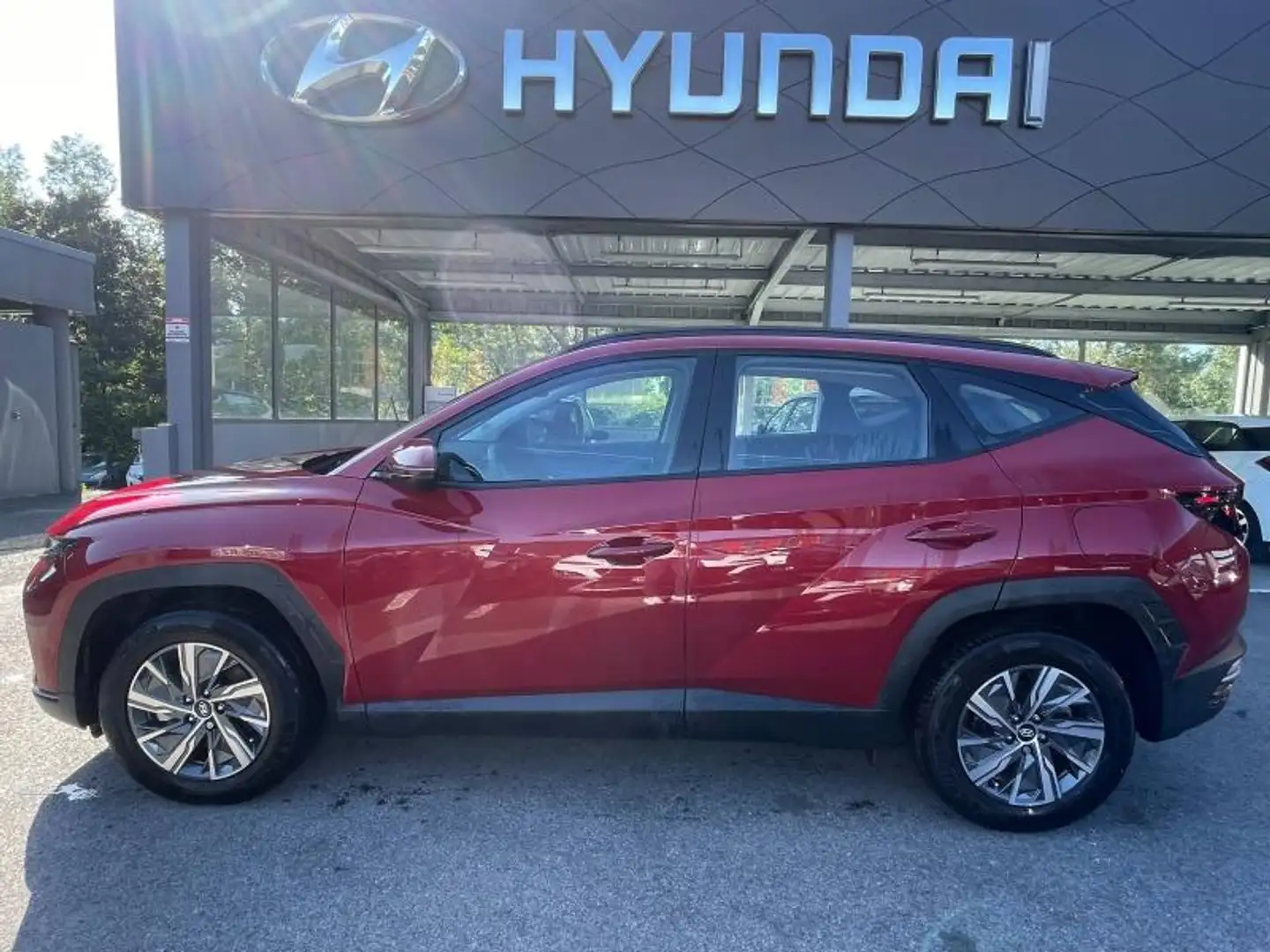 Hyundai TUCSON 1.6 T-GDi 230ch Hybrid Intuitive BVA6 Rood - 2