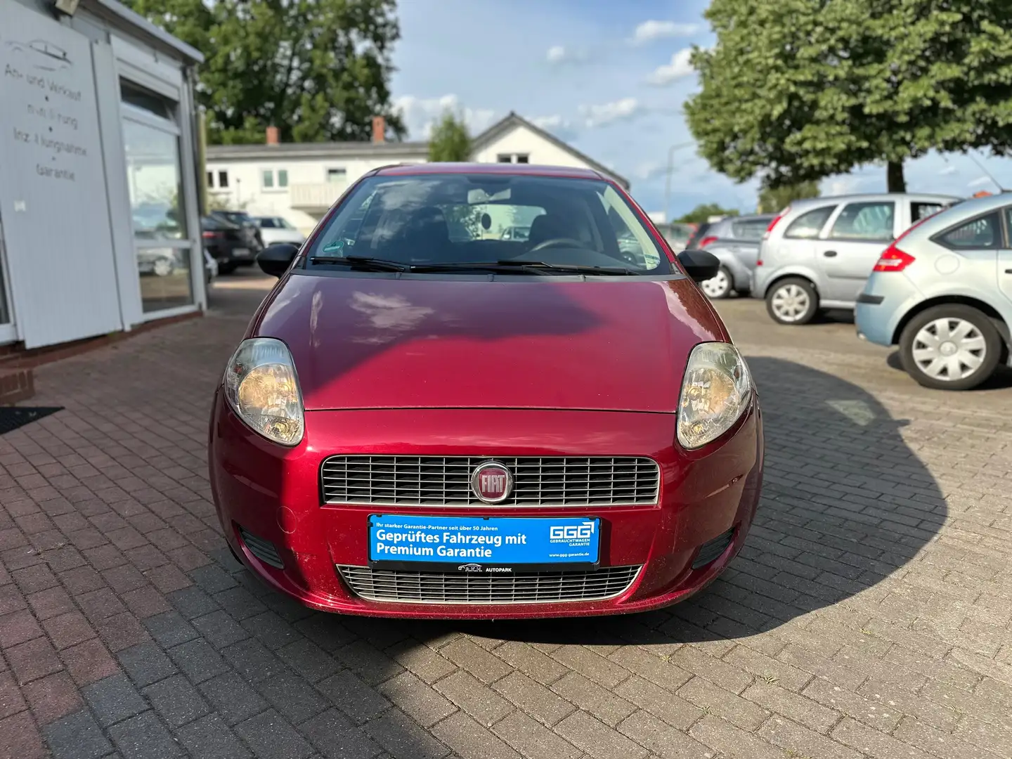 Fiat Grande Punto 1.4 8V Active 1.Hand*8Fach ber.*TÜV&Service Neu Rouge - 2