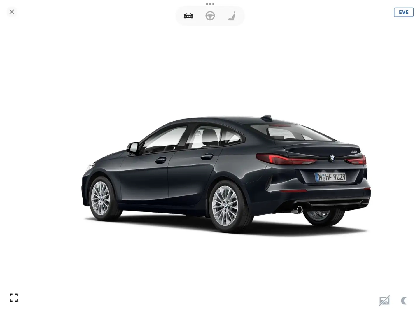 BMW 218 i Gran Coupé Sport Line Grau - 2