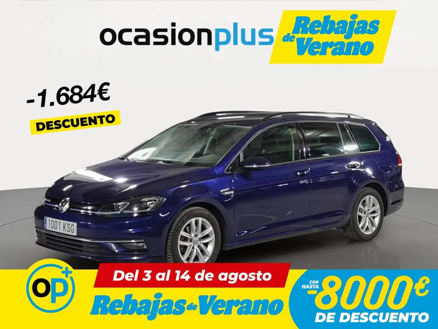 Volkswagen Golf Variant 1.5 TSI Evo BM Advance DSG7 96kW Azul - 1