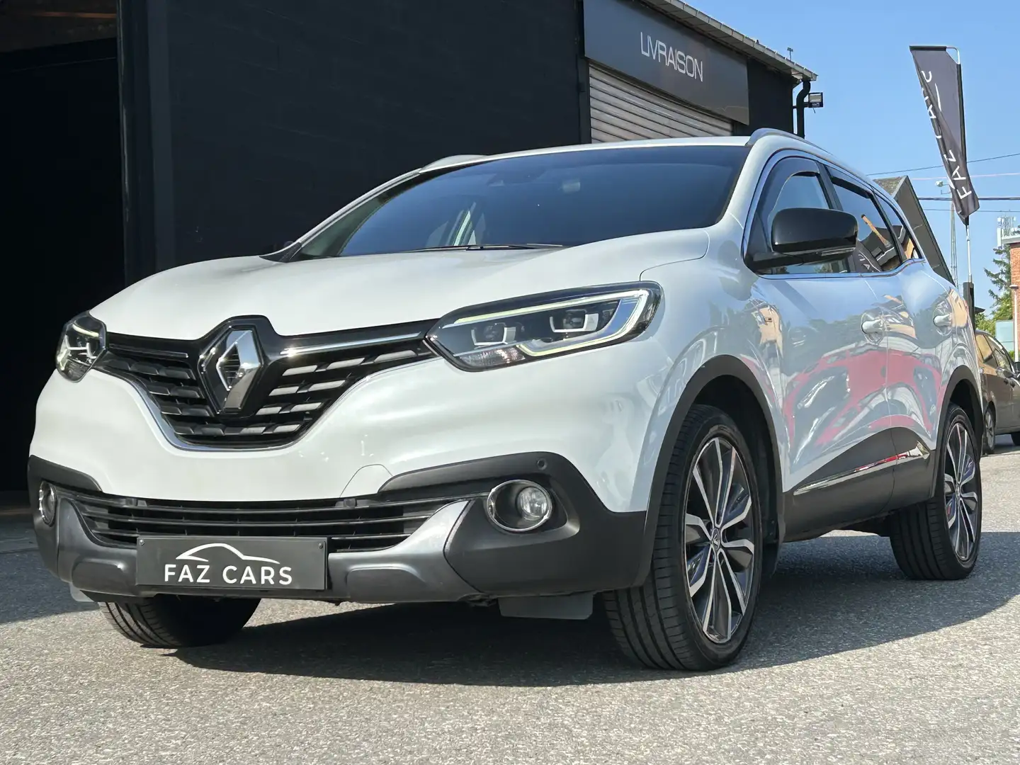 Renault Kadjar 1.5 dCi Bose Edition * LED + CUIR + GPS + GARANTIE Blanco - 1