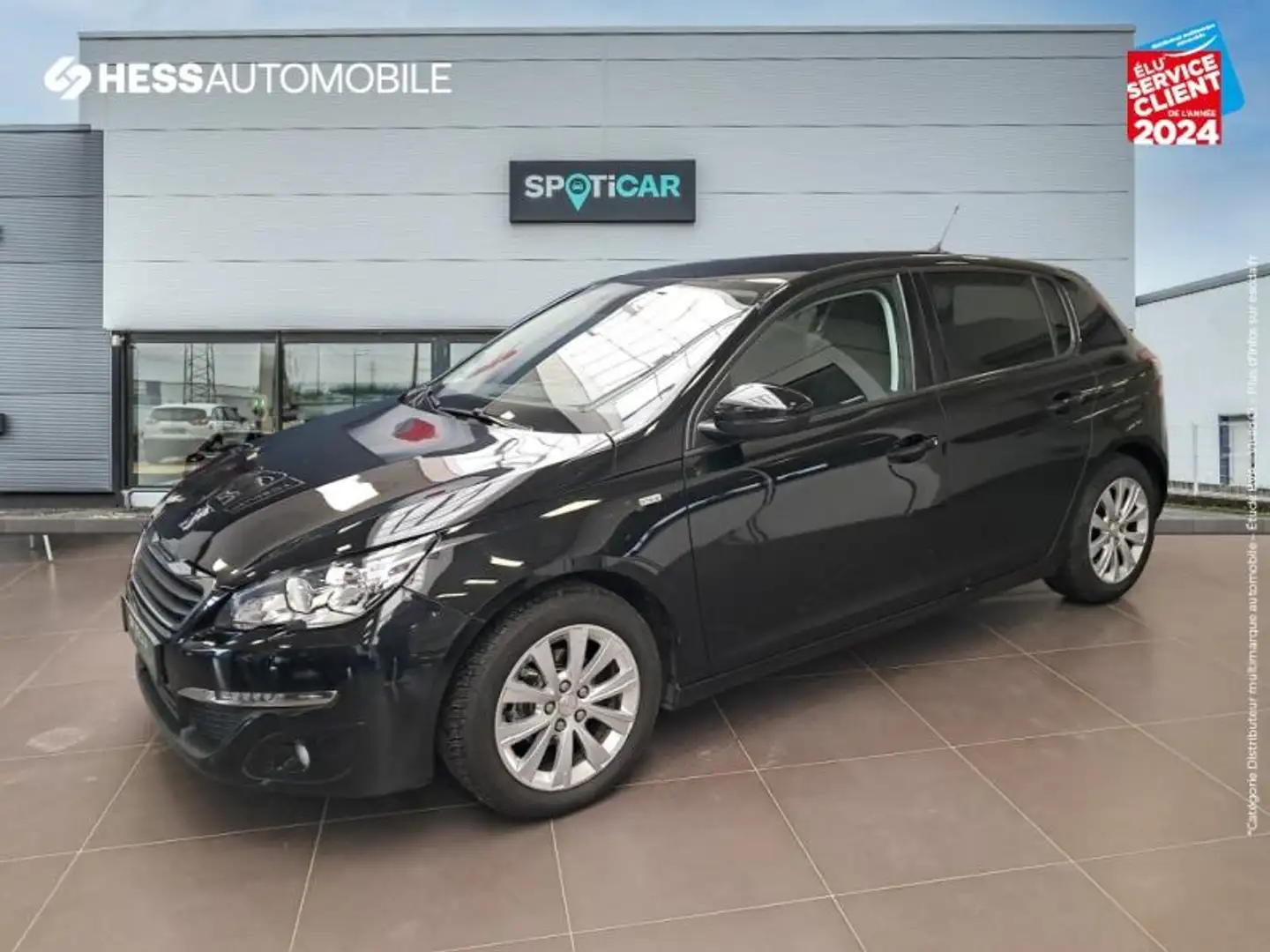 Peugeot 308 1.2 Puretech 110ch Style S\u0026S 5p Noir - 1