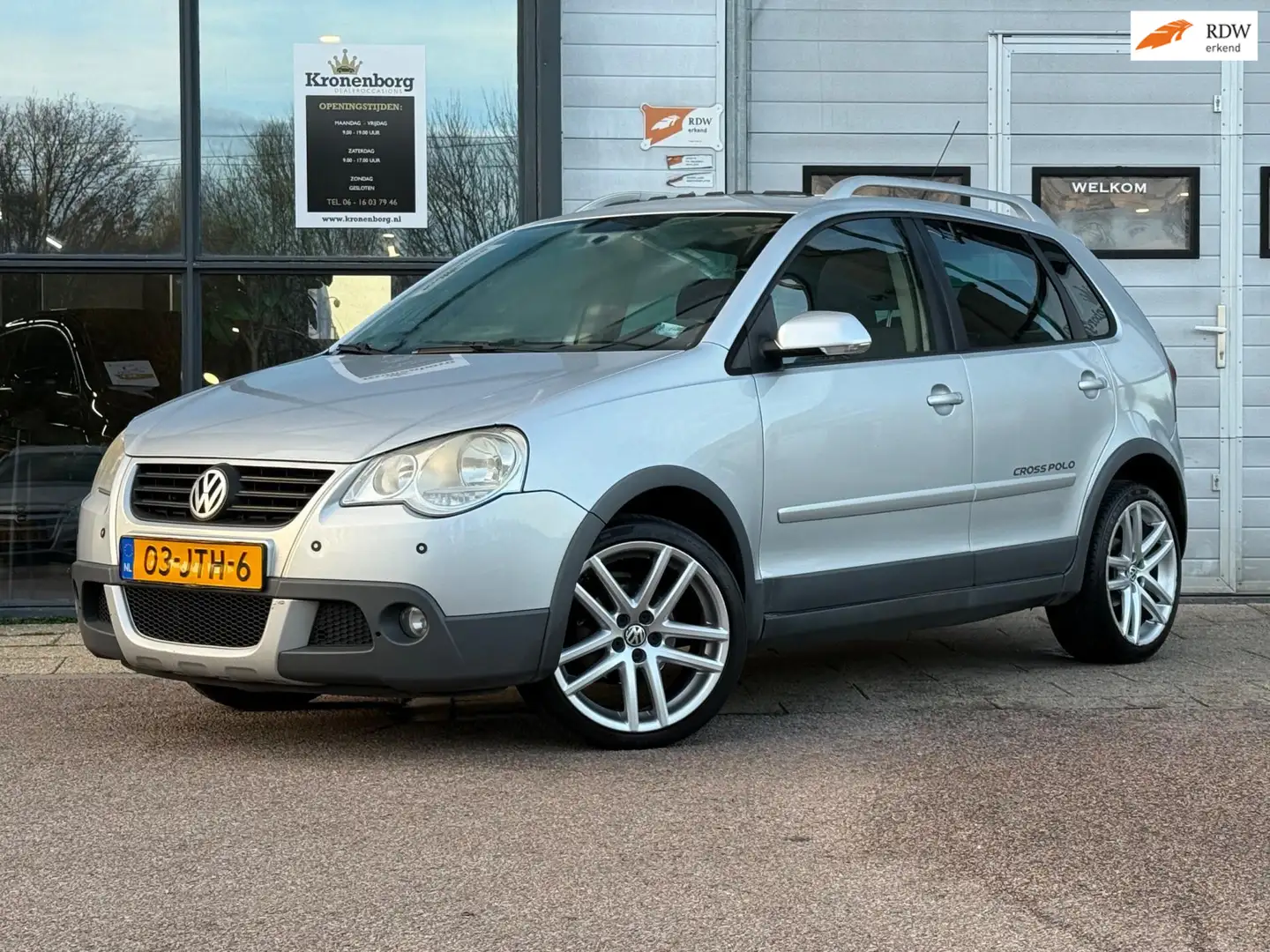 Volkswagen Polo Cross 1.6-16V PANO, NAP, APK Gris - 1