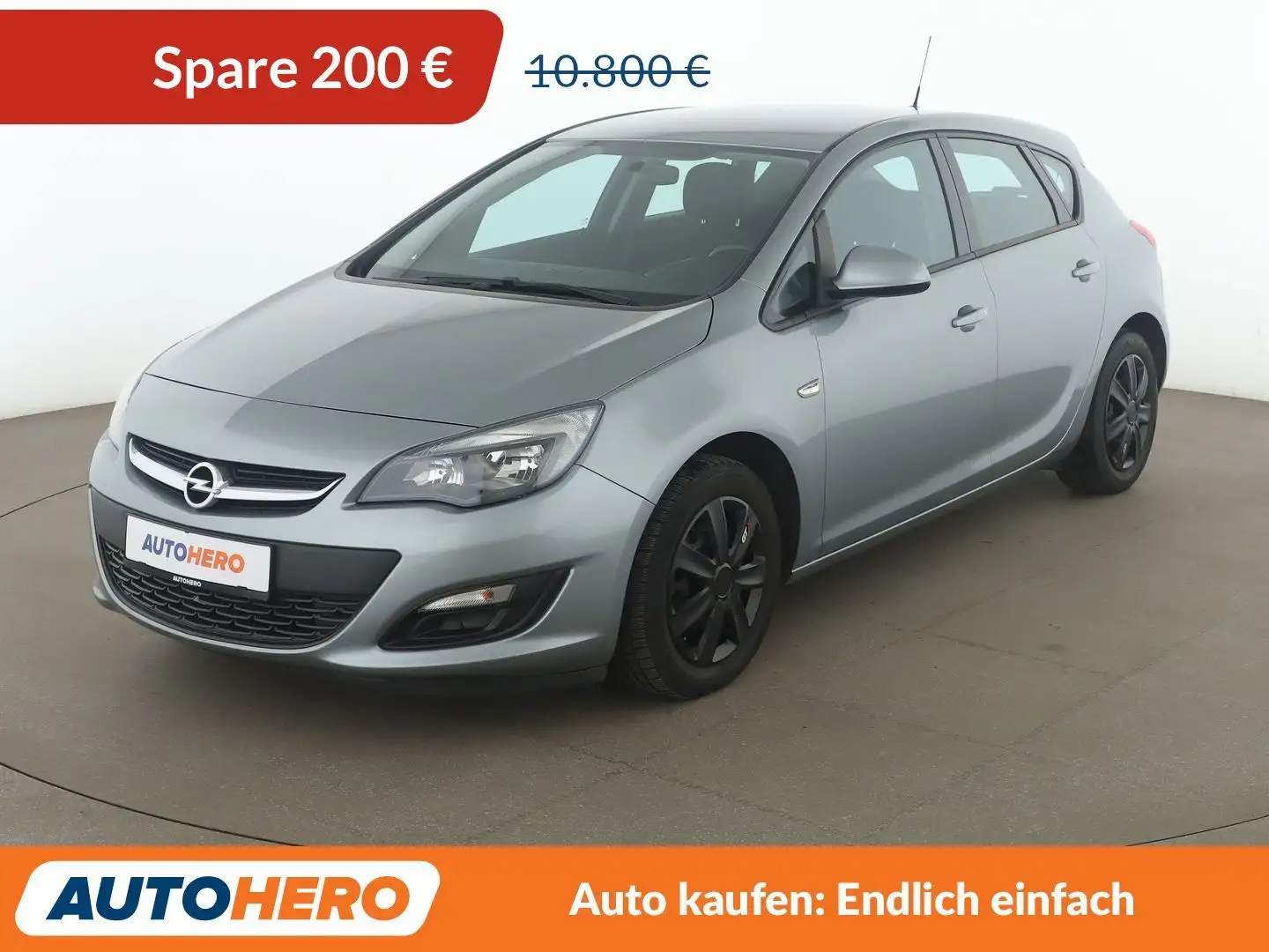 Opel Astra 1.4 Turbo Selection*TEMPO*KLIMA*GARANTIE* Gris - 1