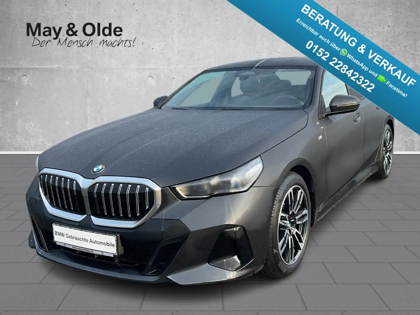 BMW 520 D Sportpaket Navi Digitales Cockpit Memory Sitze L Grau - 1