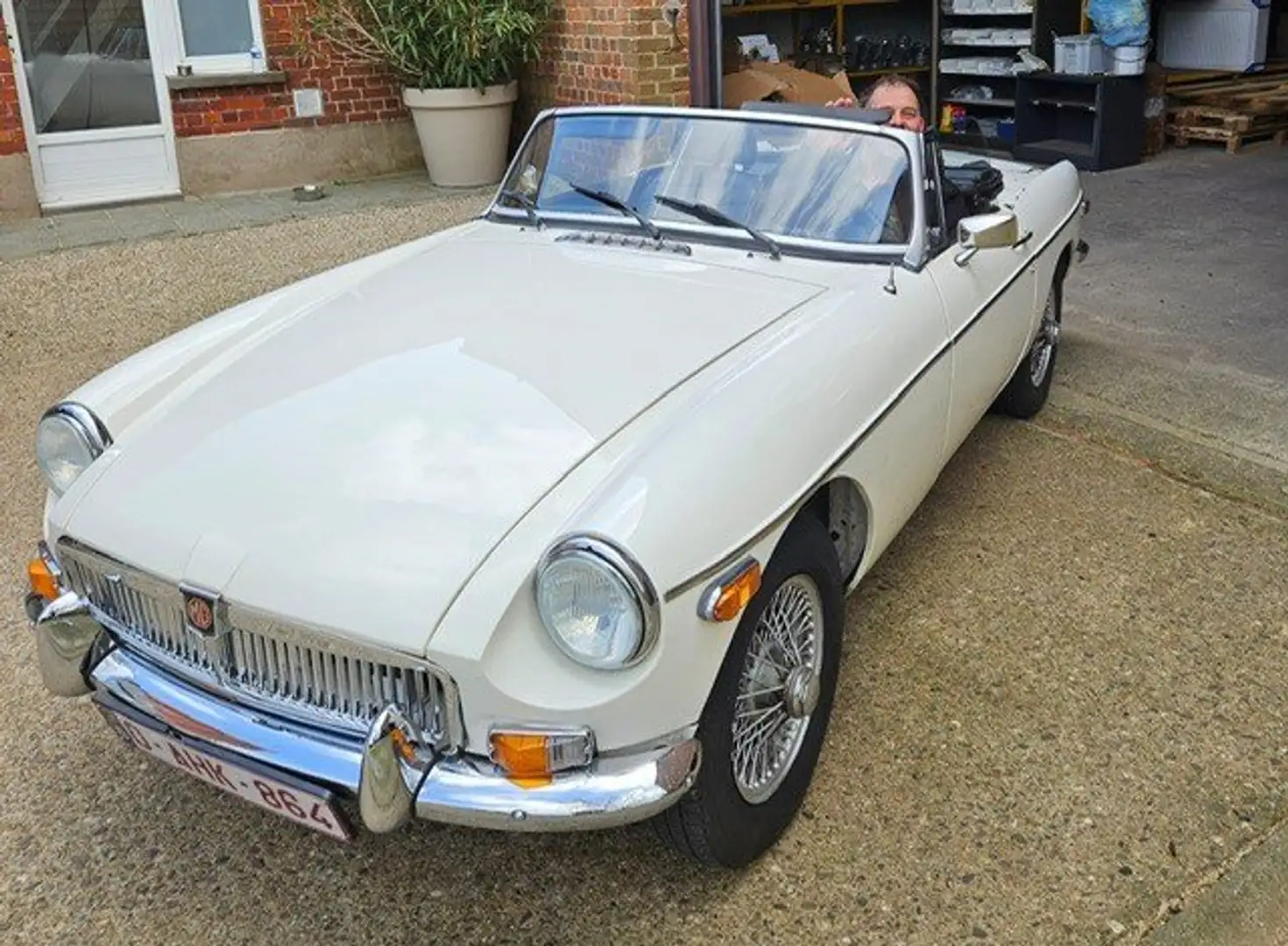 MG MGB Cabriolet Blanco - 1