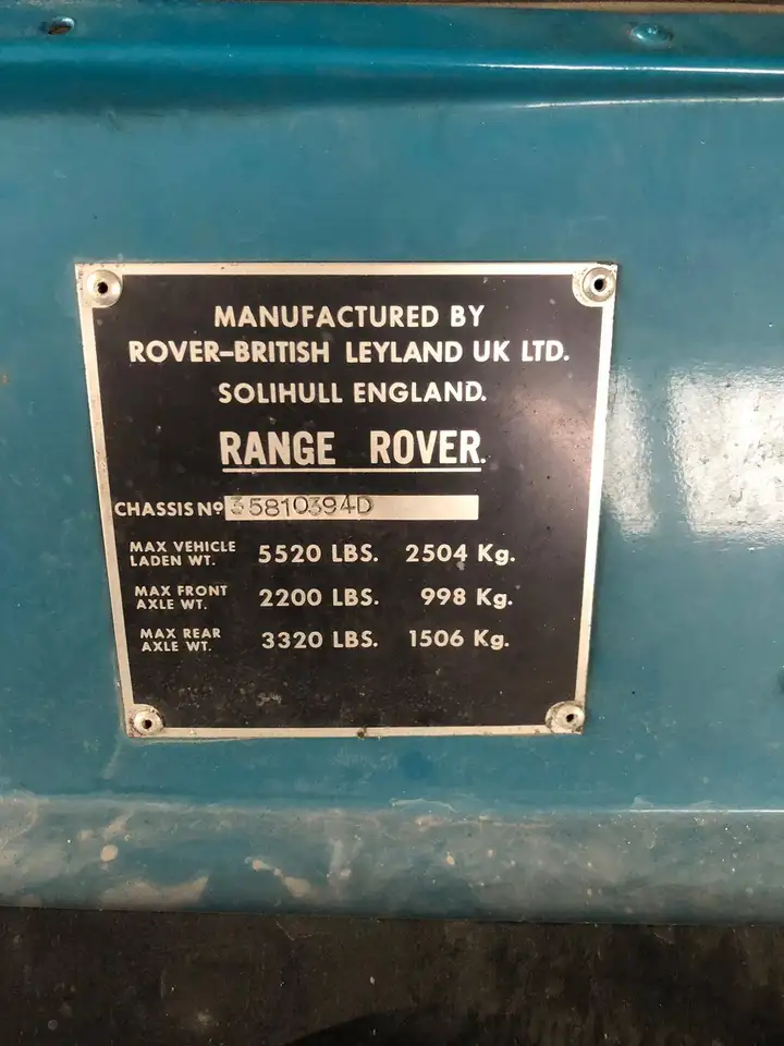 Land Rover Range Rover 3p 3.5, foto 2