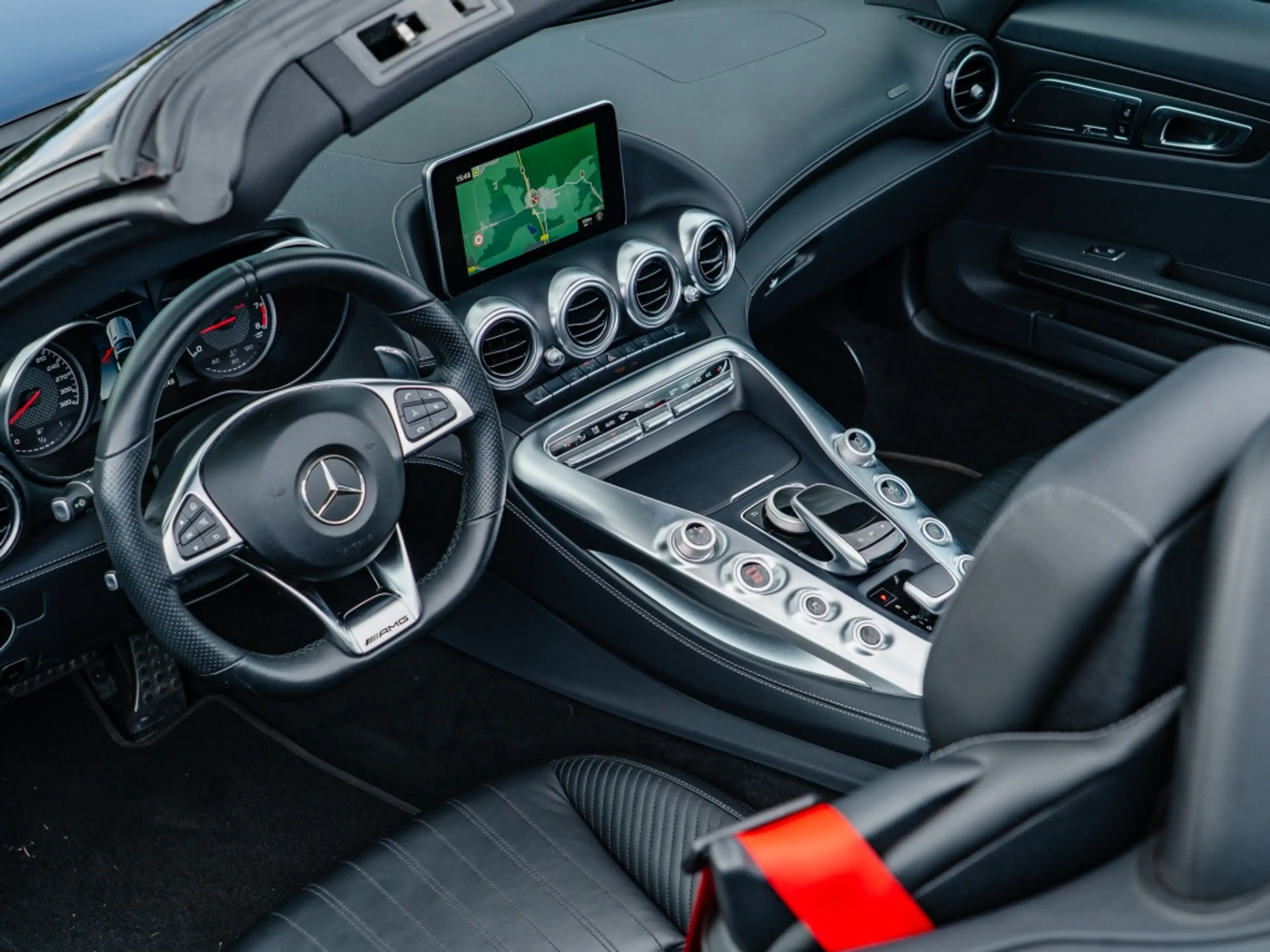 Mercedes-Benz AMG GT Roadster | Airscarf | Burmester | Memory — photo 12