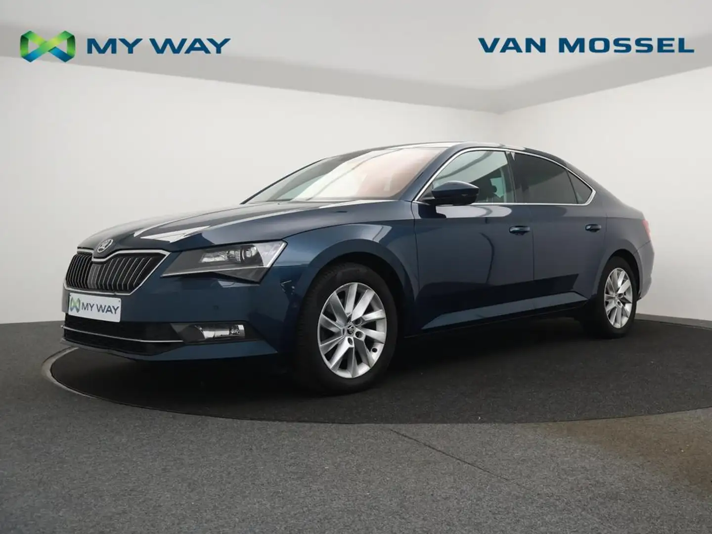 Skoda Superb Superb Style 1.4TSI 150PK *AUTOMAAT*FULL LED*NAVI* Albastru - 1