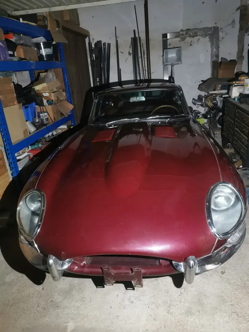 Jaguar E-Type Rojo - 1