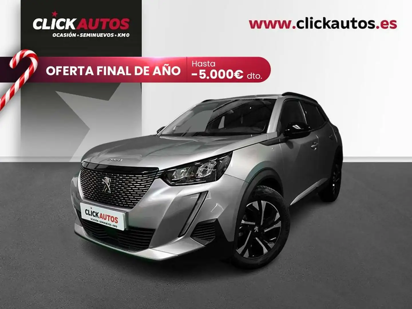 Peugeot 2008 1.2 PureTech S&S Allure Pack 100 Gris - 1