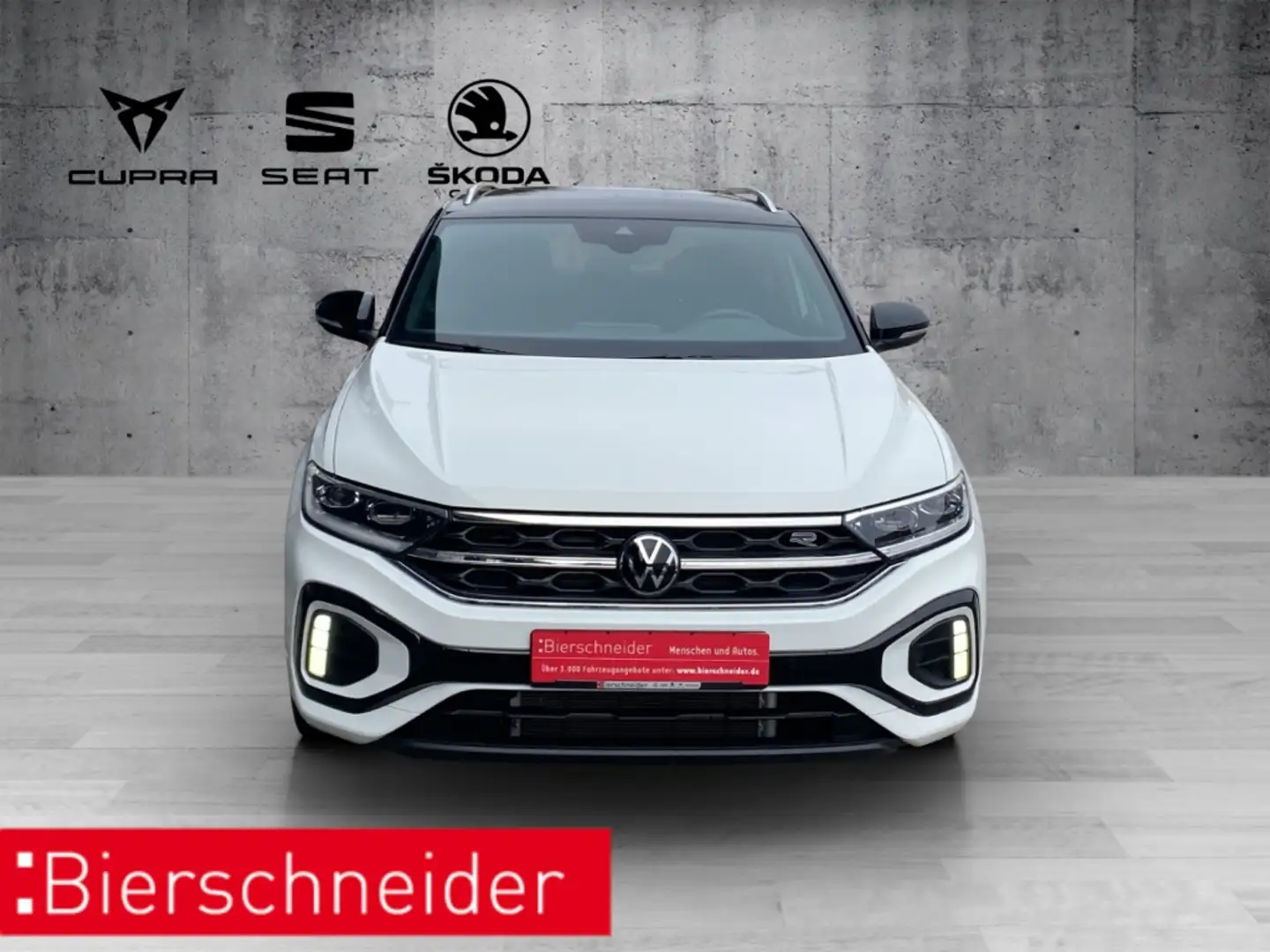 Volkswagen T-Roc 1.5 TSI DSG RLine DIGITAL COCKPIT LED AHK NAVI 17 Weiß - 2