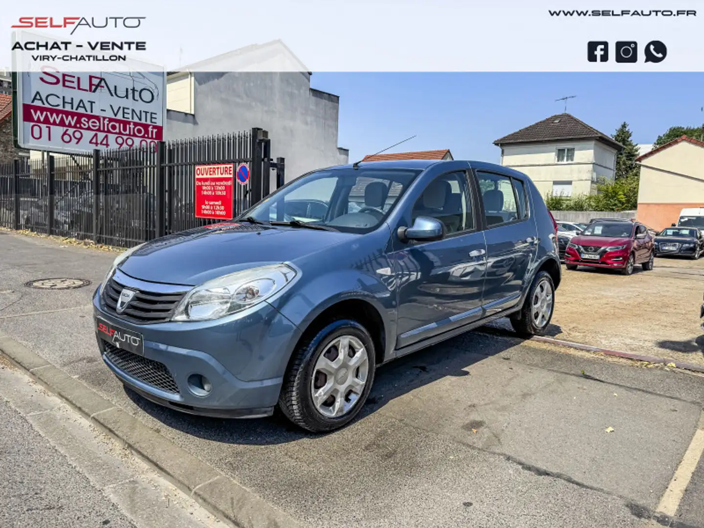 Dacia Sandero 1.5 DCI 85CH ECO² PRESTIGE Bleu - 1