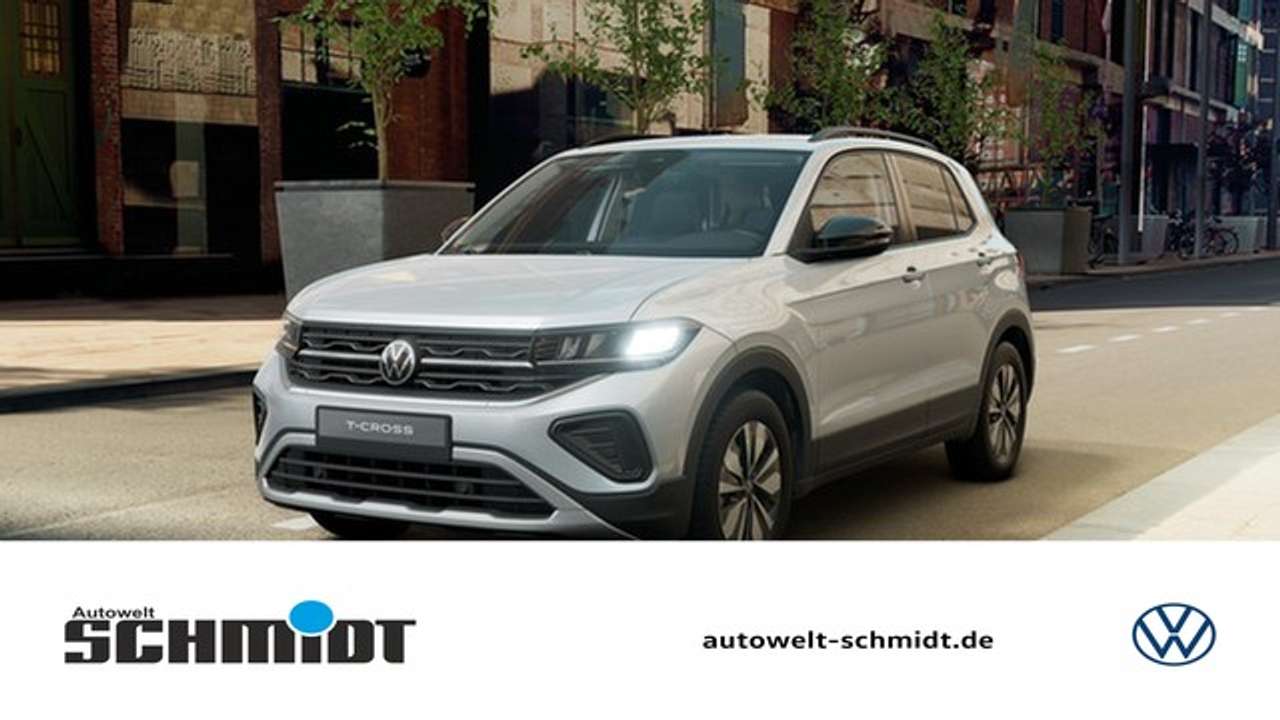 Volkswagen T-Cross 2025 — 1.0TSi DSG Goal AHK R-Kamera Navi ACC Sitzheiz....