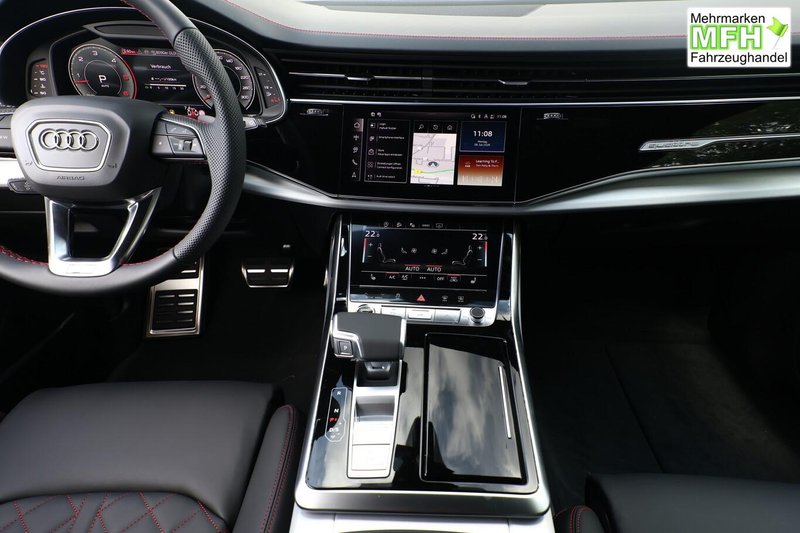 Audi Q8 S line 2xS AssistenzP+ 22Z Laser Pano B&O Klim4... — photo 7