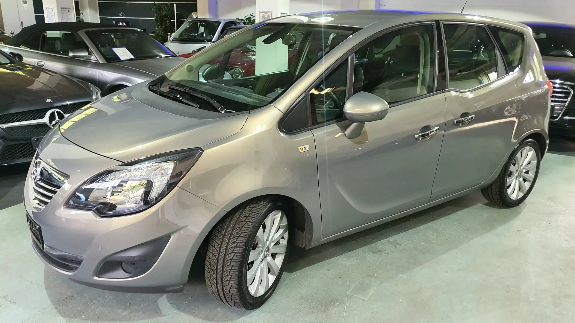 Opel Meriva Selection Automatik/2 Hd/39.000KM/Scheckheft/Klima Goud - 2