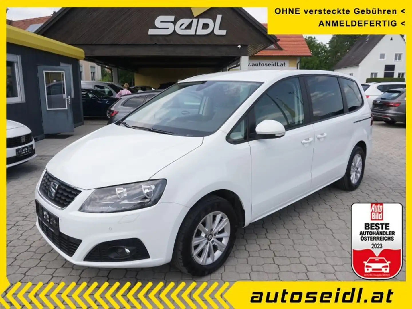 SEAT Alhambra Business 2,0 TDI *LIFESTYLE* Weiß - 1