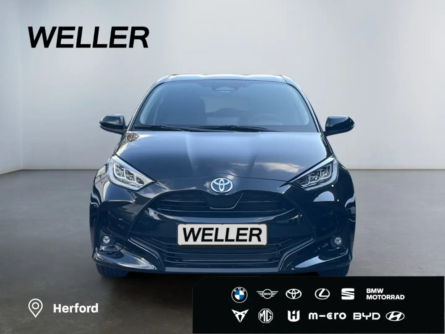 Toyota Yaris Hybrid 116 1.5 Teamplayer *LED*CarPlay*CAM* Nero - 2