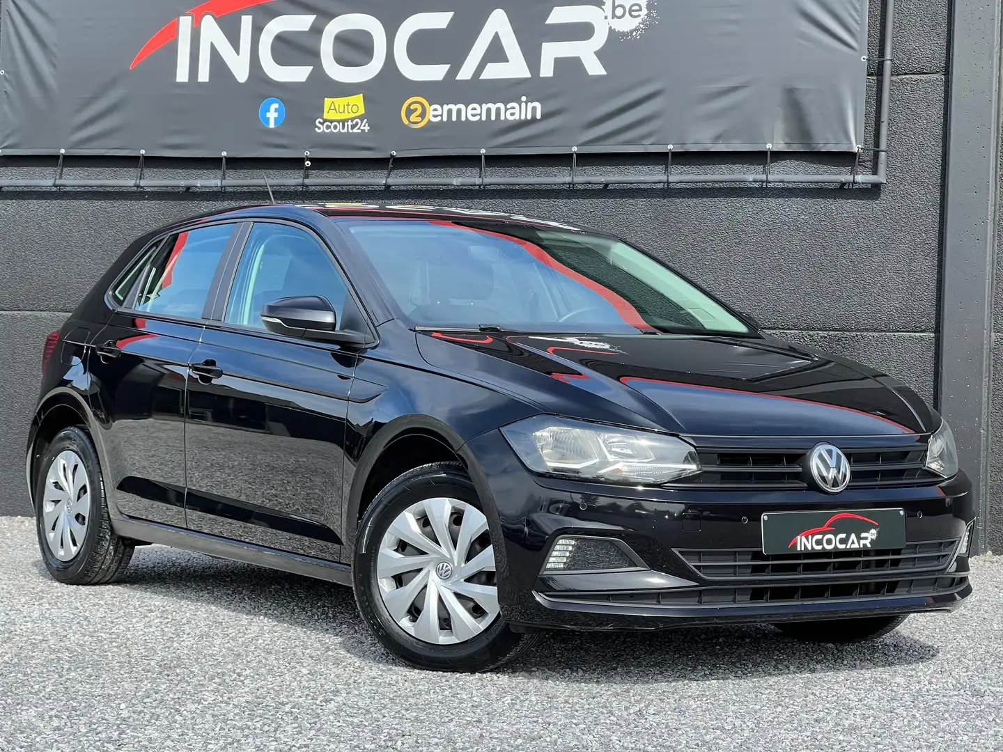 Volkswagen Polo 1.6 TDi SCR Comfortline * Navi / GARANTIE 1 AN * Negro - 1