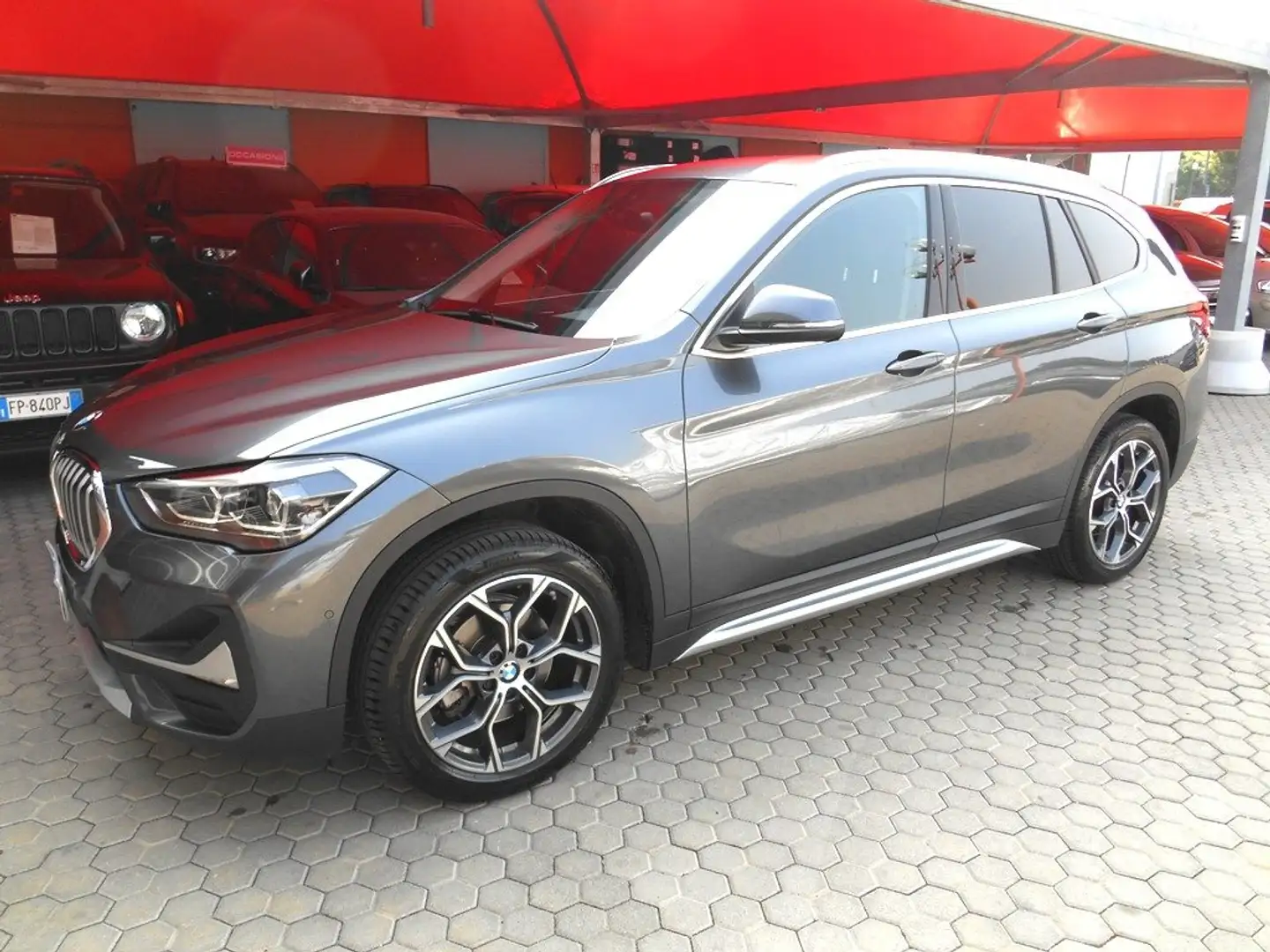 BMW X1 sdrive18d xLINE PLUS AUTOM.+TAGLIANDI BMW Gris - 1