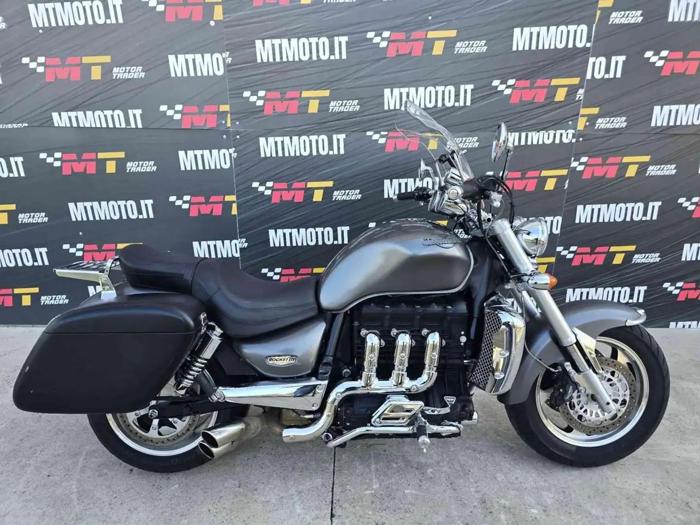 Triumph Rocket III Classic 2300 BOLIDE Grigio - 1