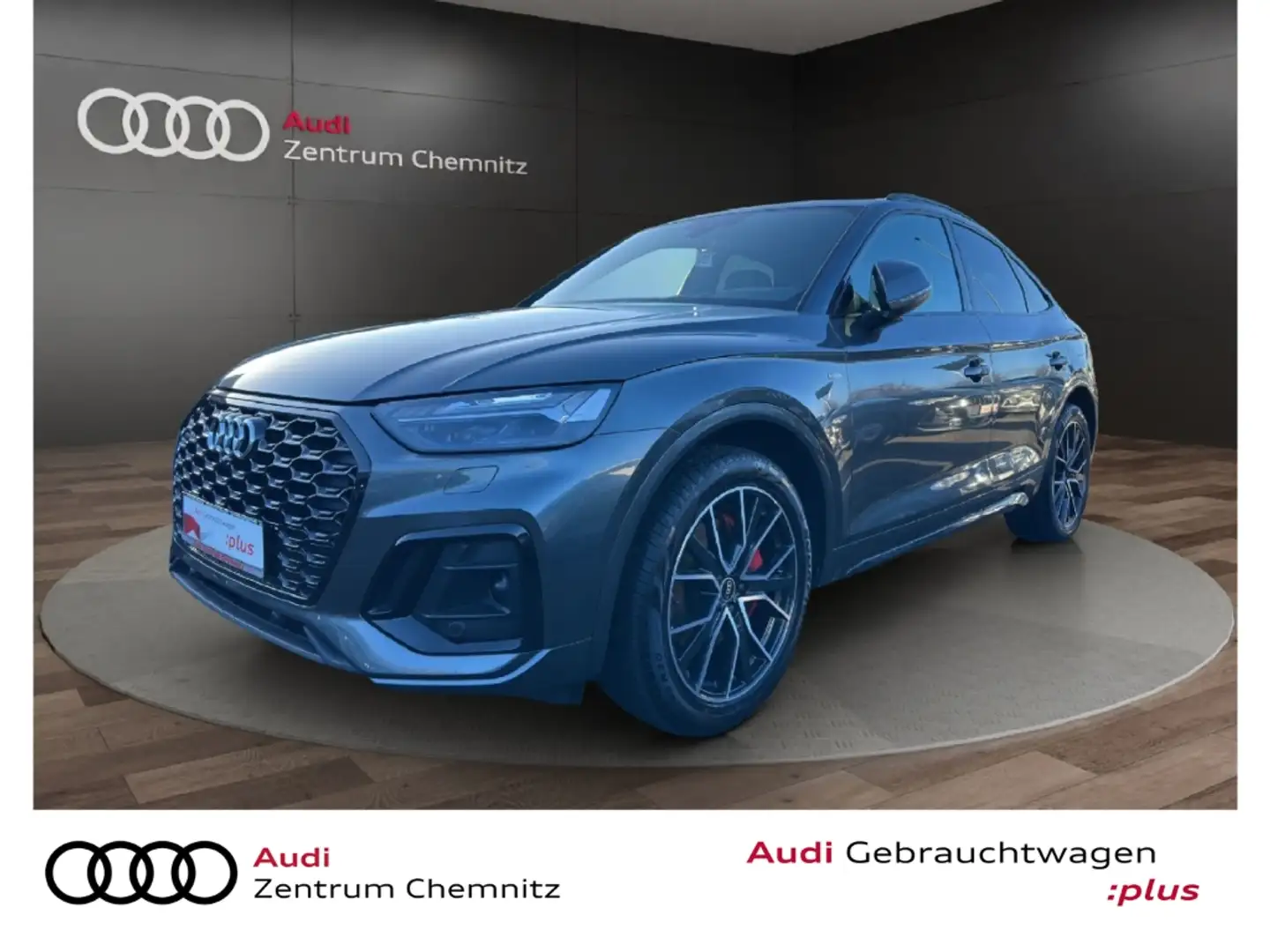 Audi Q5 Sportback 55 TFSIe qu. Str. S LINE+MATRIX+AIR Grau - 1
