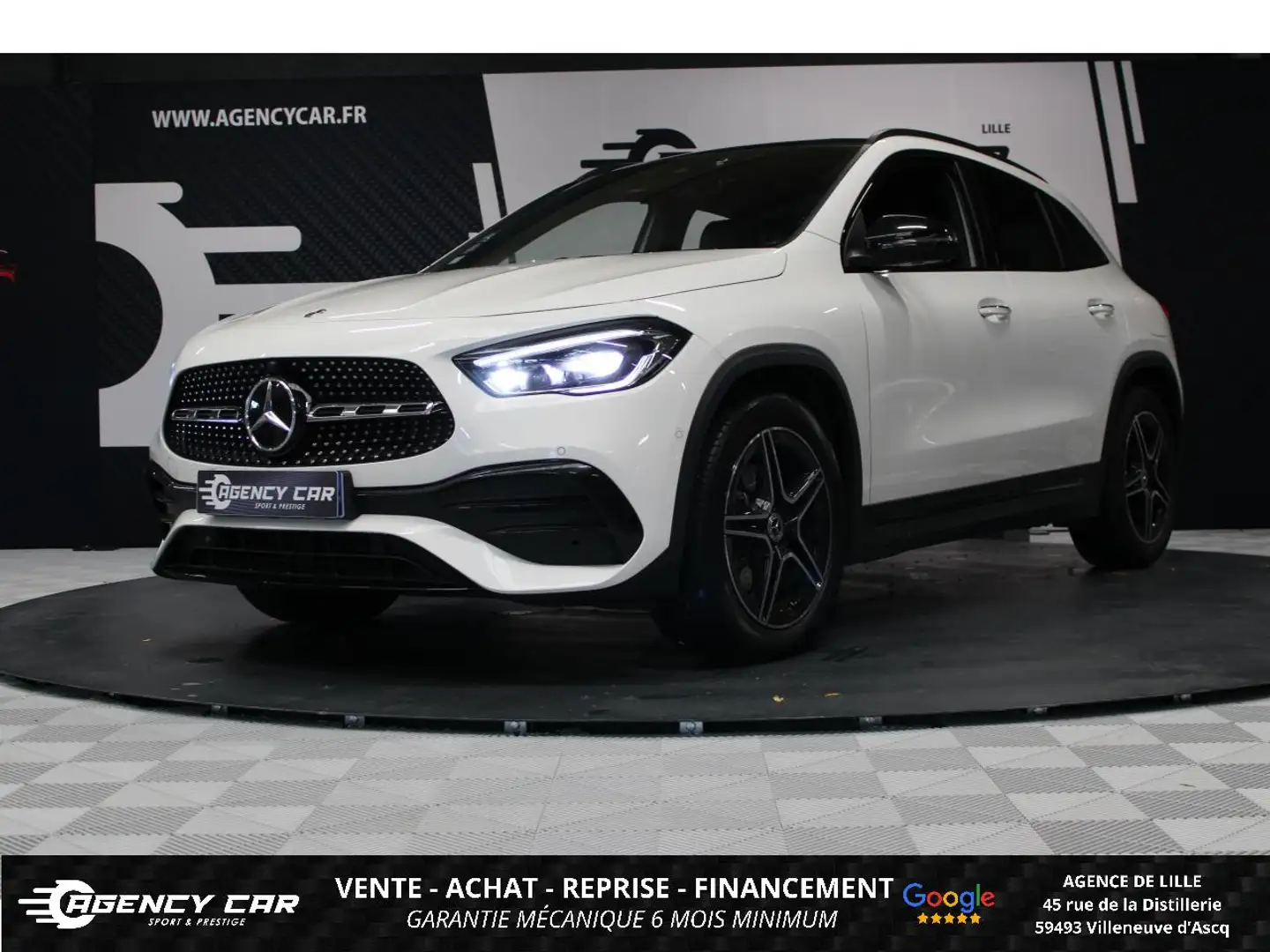 Mercedes-Benz GLA 200 GLA 200 7G-DCT AMG Line parfait état Blanc - 1