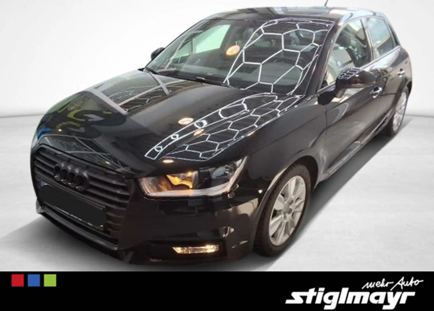 Audi A1 Sportback sport 1.4 TFSI S-tronic KLIMA+PDC+SITZHZ Noir - 1