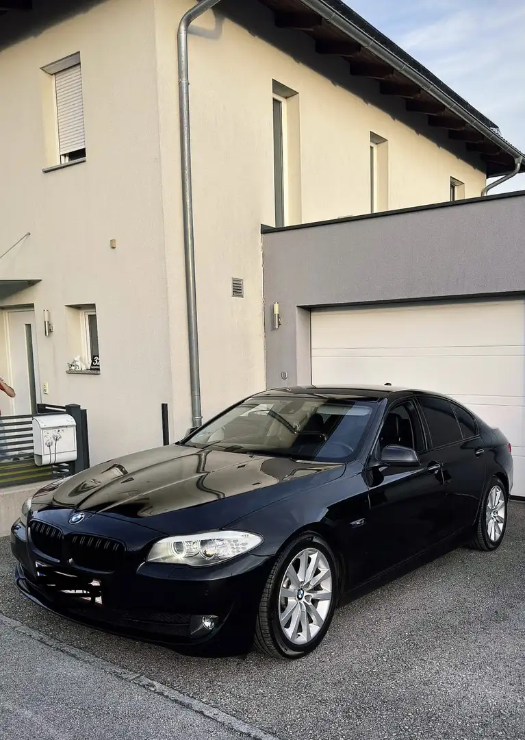 BMW 525 525d Aut. HeadUp Schwarz - 1