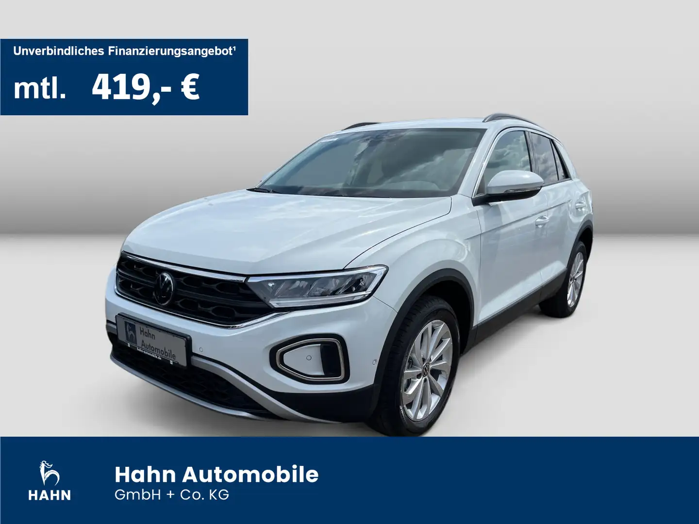 Volkswagen T-Roc 1.5TSI DSG Life LED ACC GRA Einp Sitzhzg Weiß - 1