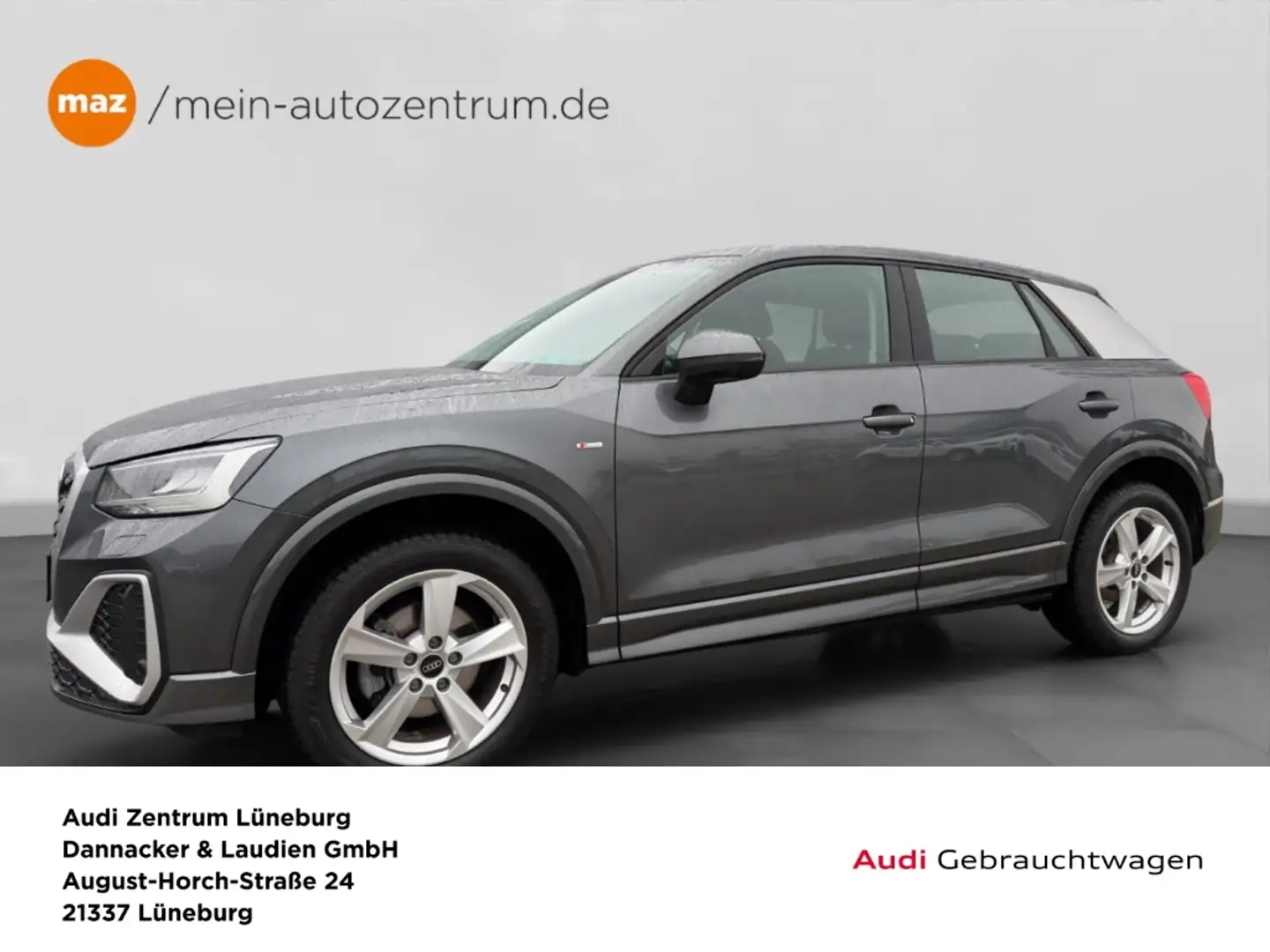 Audi Q2 35 1.5 TFSI S line Alu LED AHK ACC Navi Kamera Sit Grau - 1